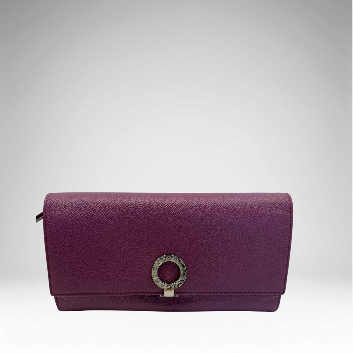 Ferragamo purple wallet