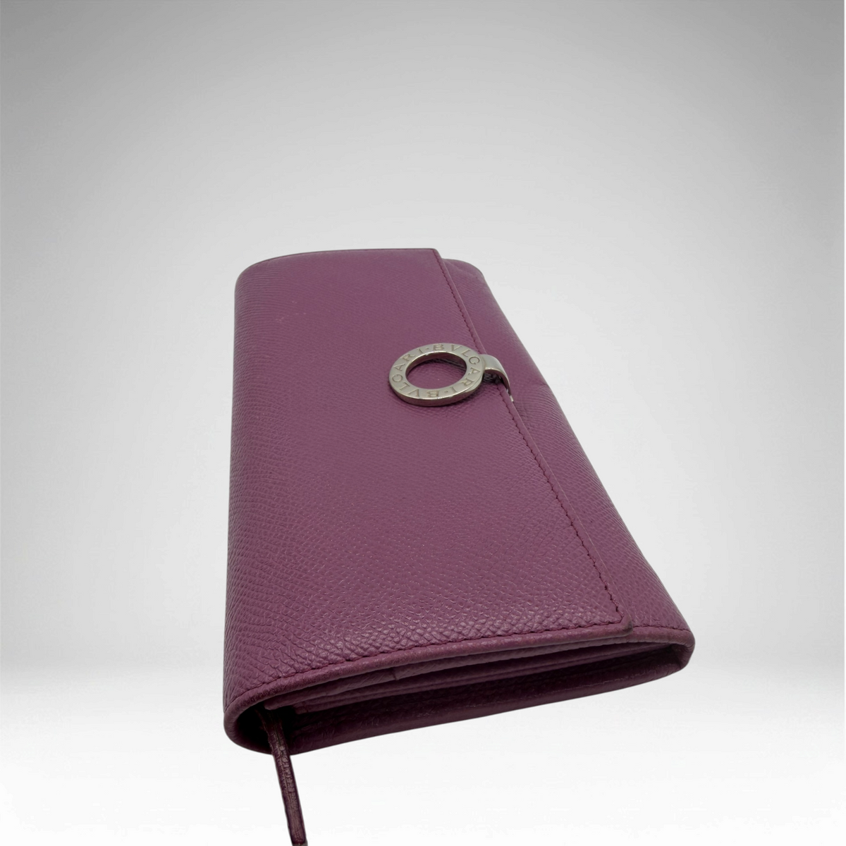 Ferragamo purple wallet