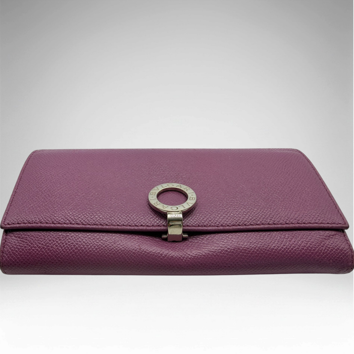 Ferragamo purple wallet