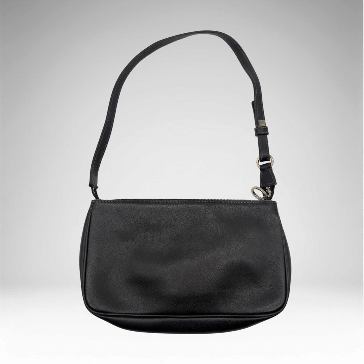 Ferragamo black small shoulder bag