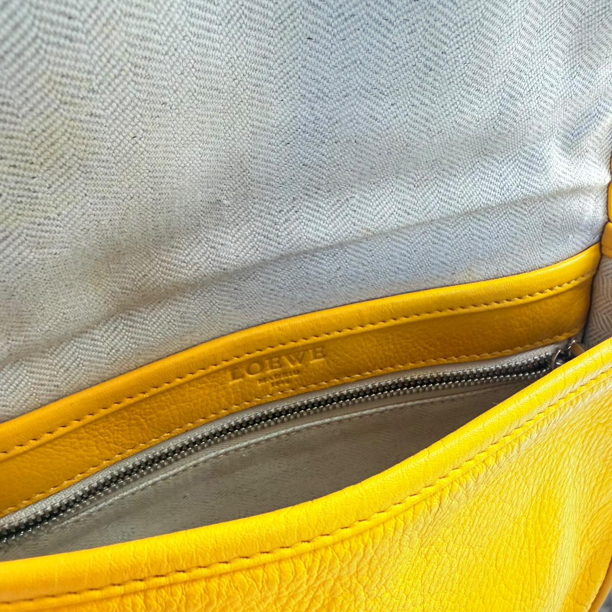 Loewe crossbody yellow