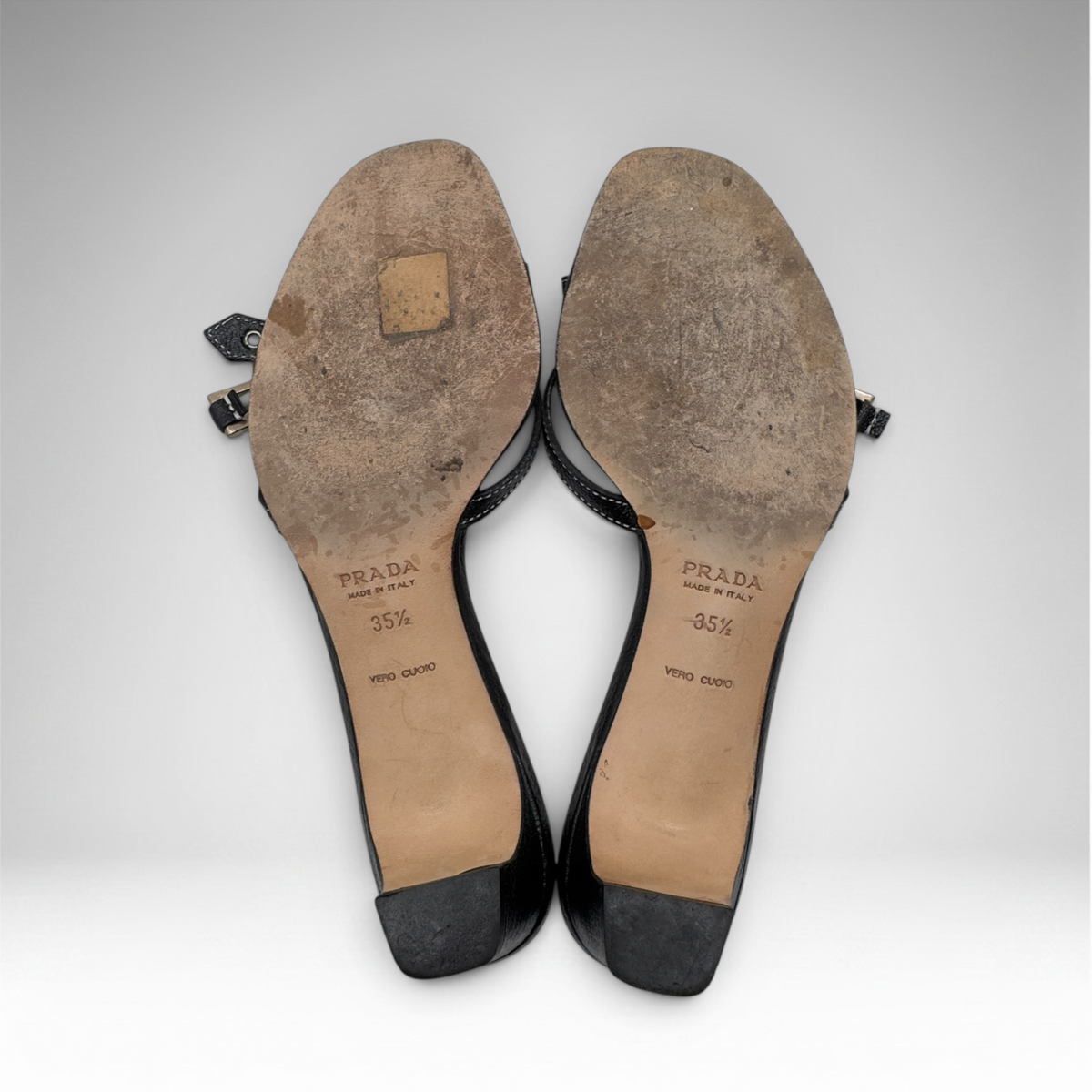 Prada bow sandals