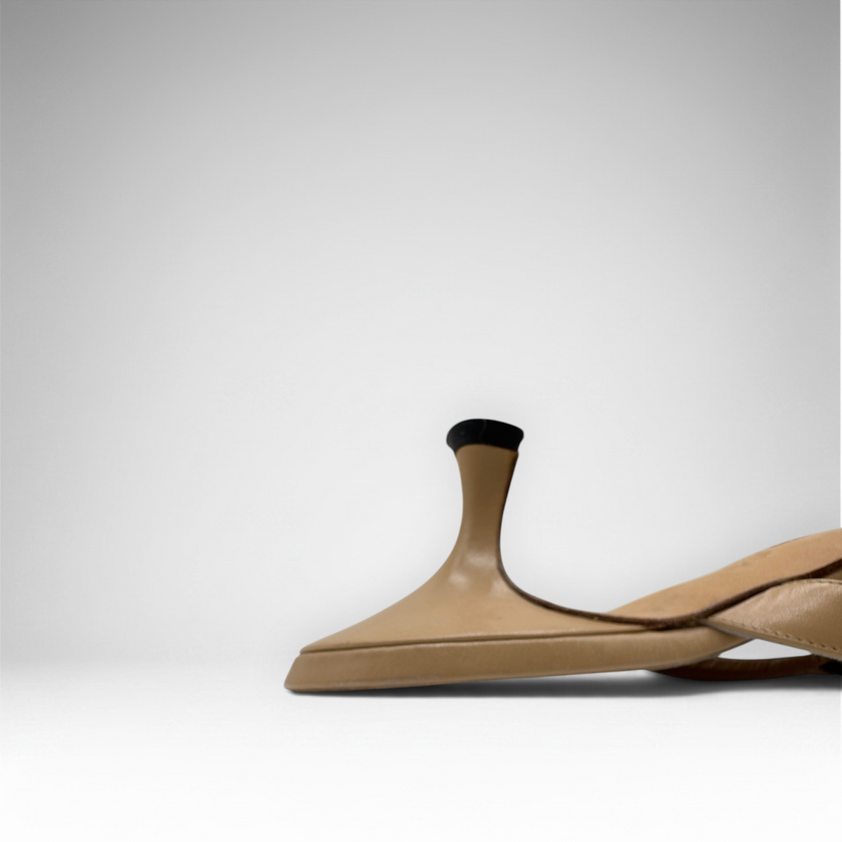 Manolo nude chain sandals