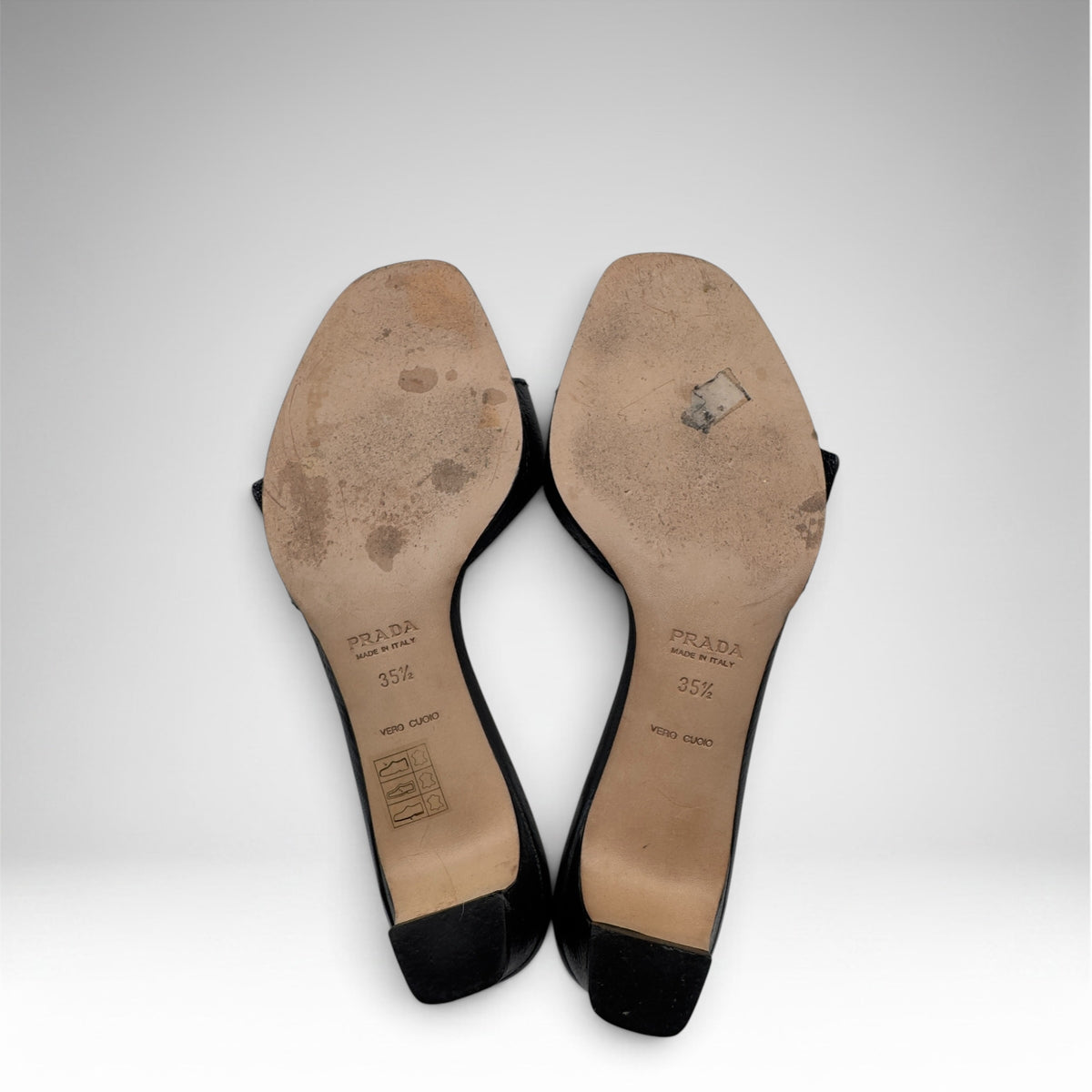 Prada buckle sandals
