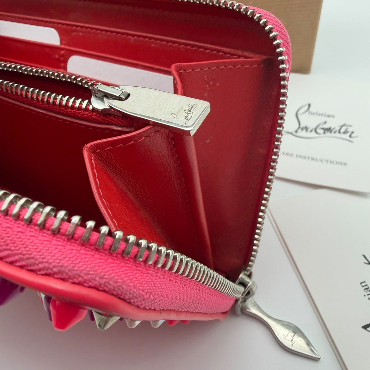 Louboutin wallet candy