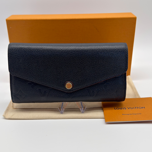 Louis Vuitton blue wallet