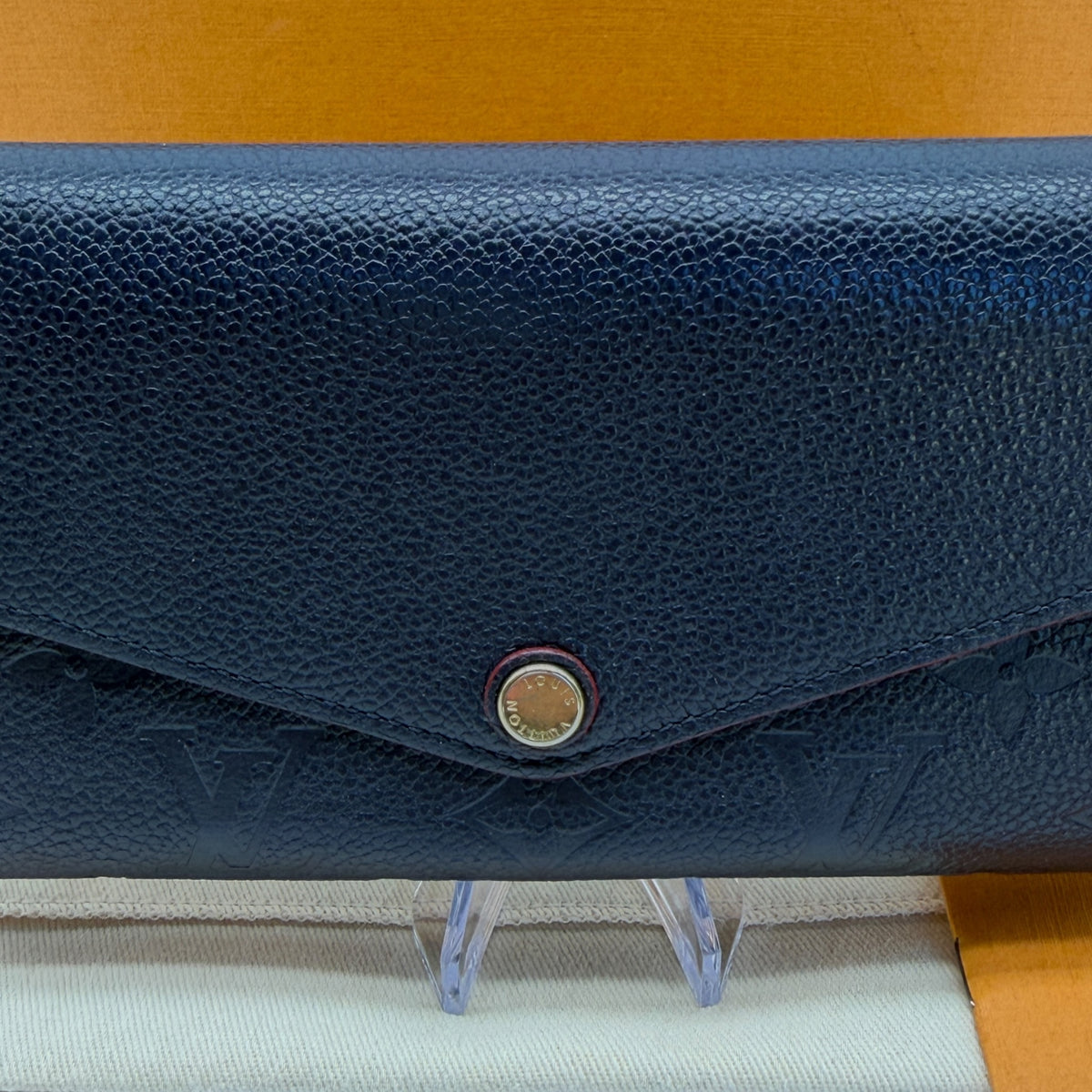Louis Vuitton blue wallet