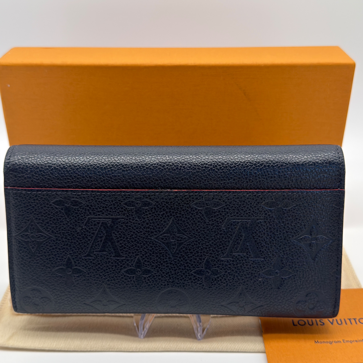 Louis Vuitton blue wallet
