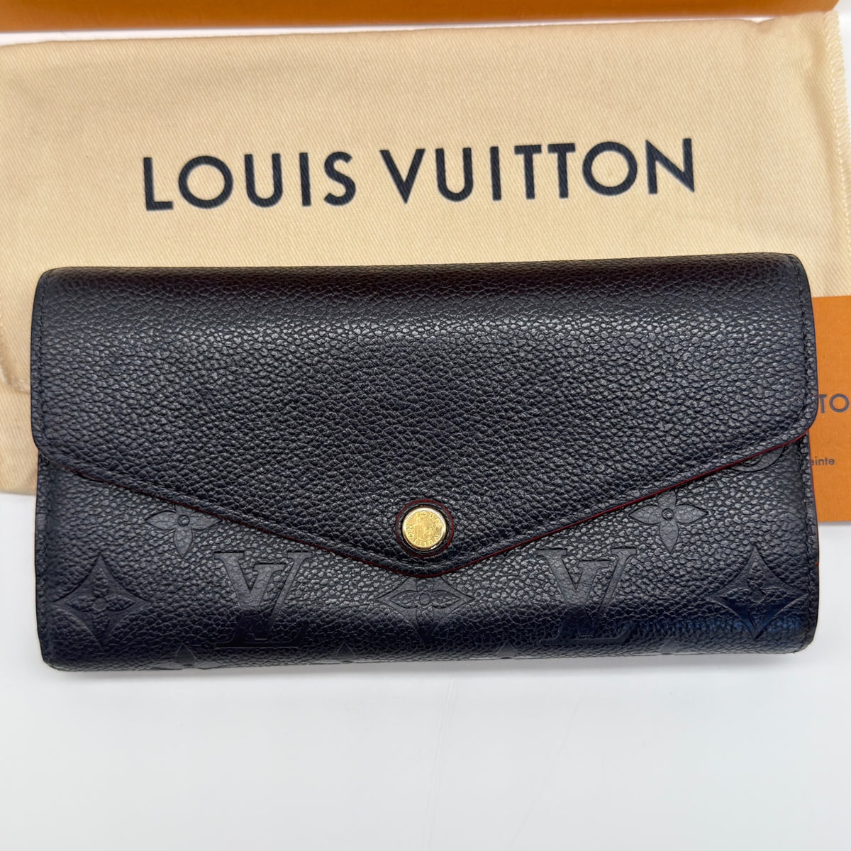 Louis Vuitton blue wallet