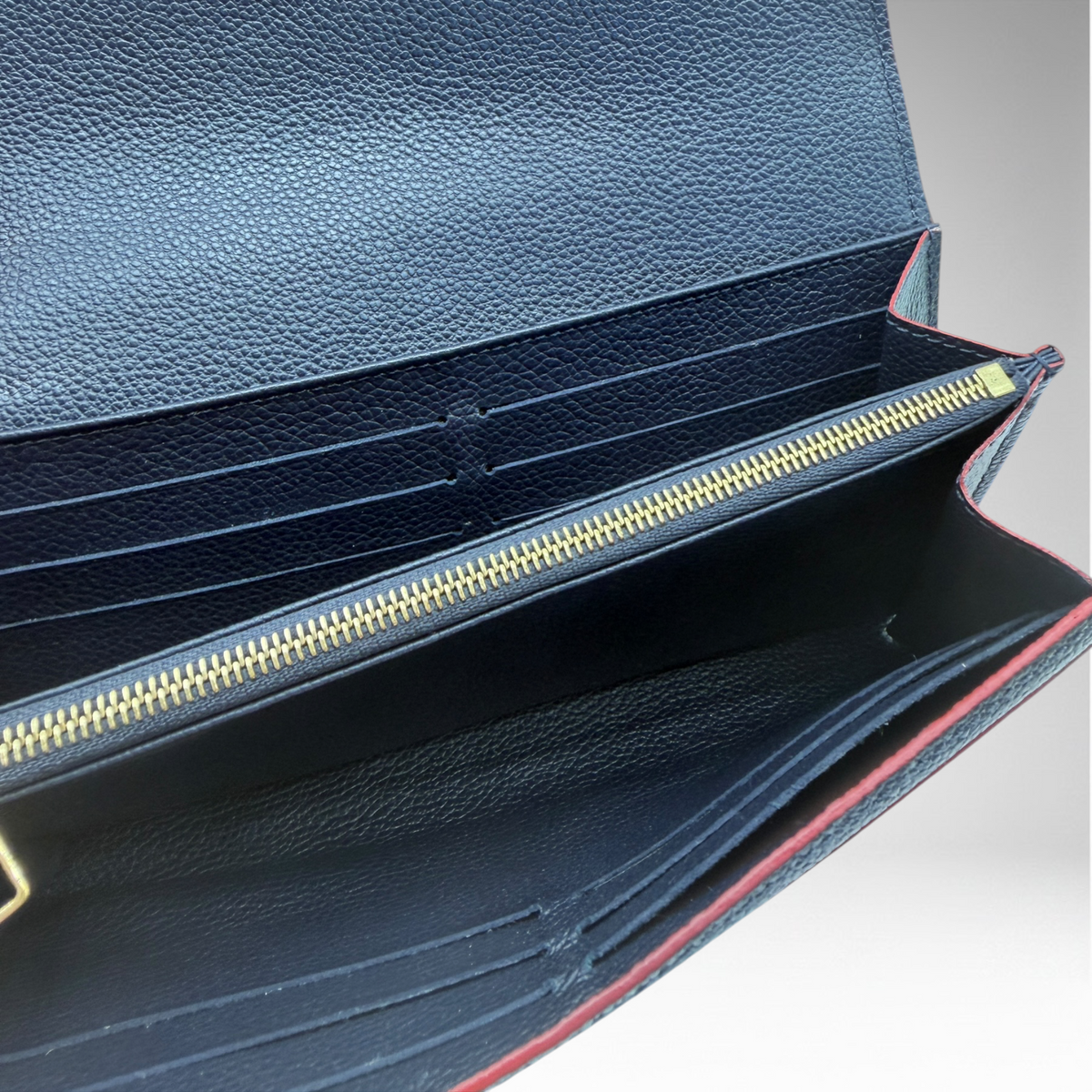 Louis Vuitton blue wallet