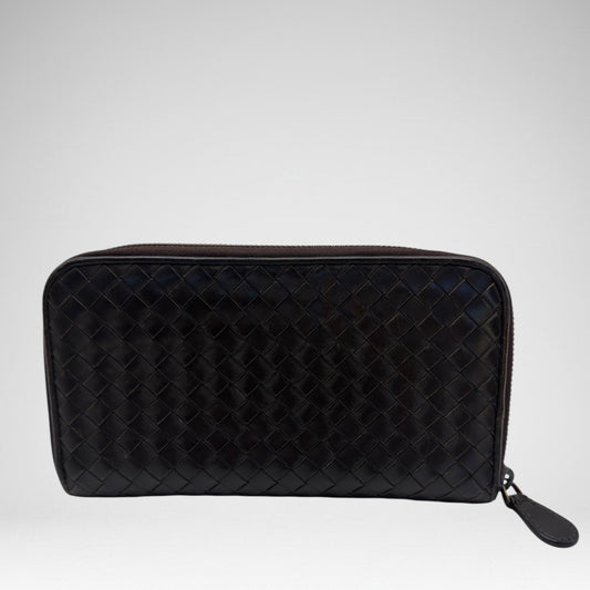 Bottega Veneta black wallet no box