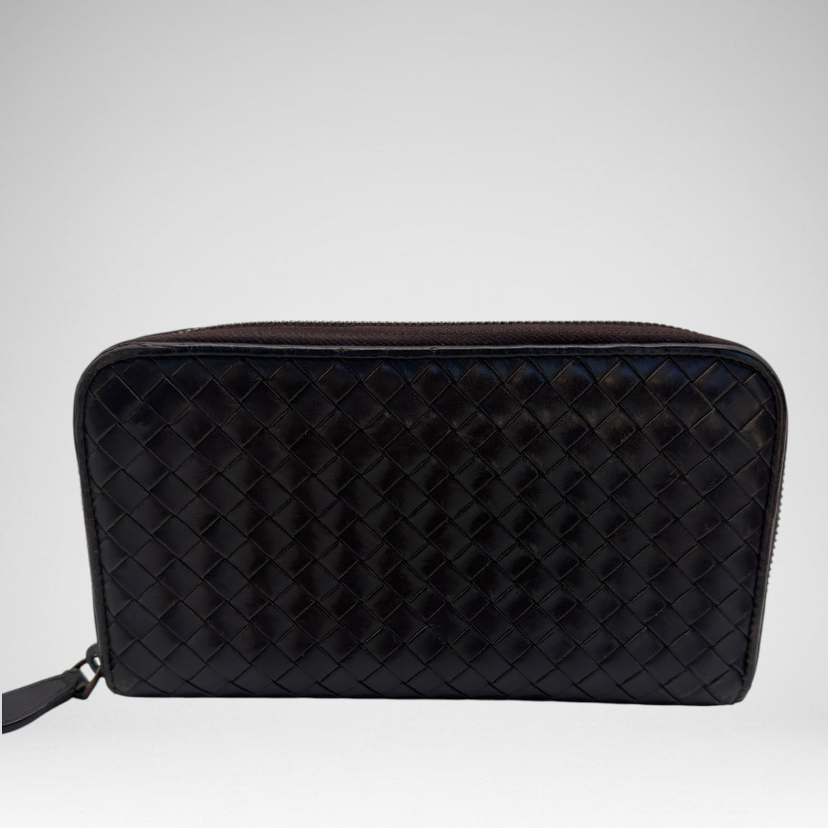 Bottega Veneta black wallet no box