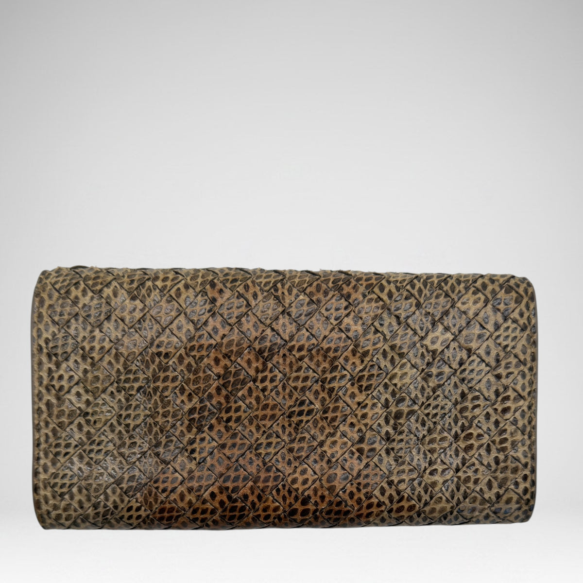 Bottega Veneta snake wallet