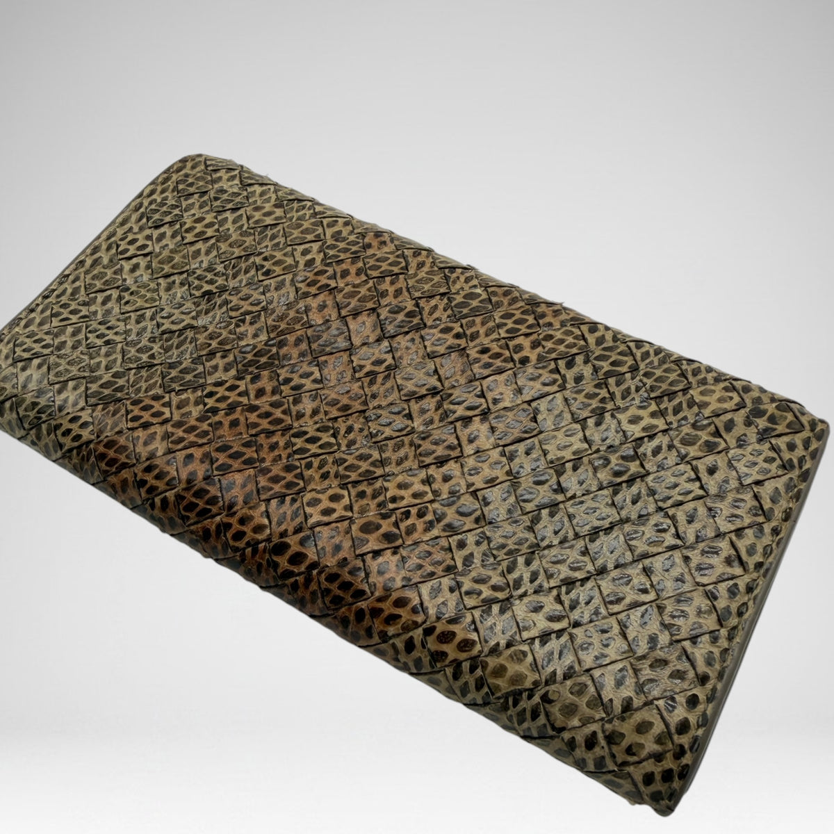 Bottega Veneta snake wallet