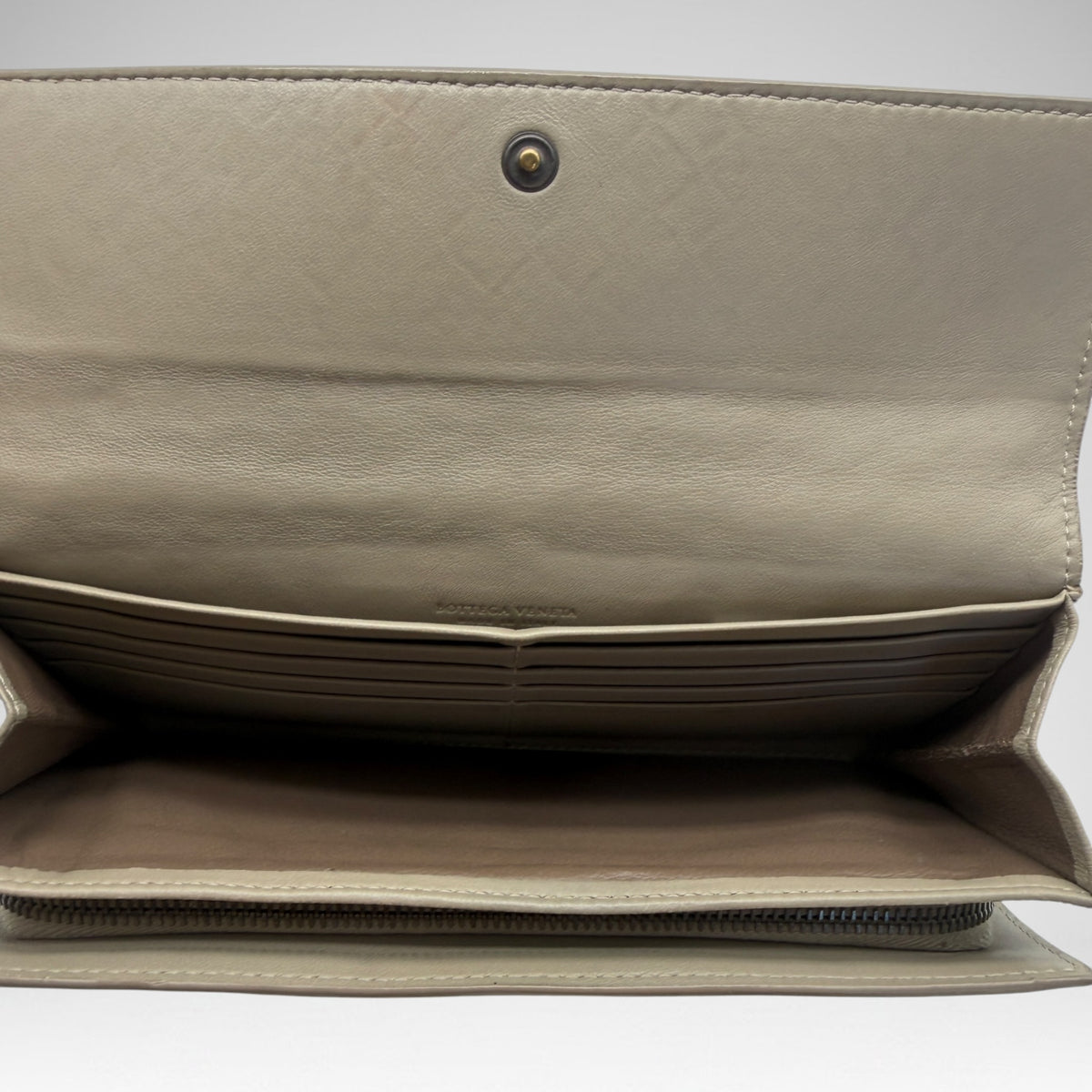 Bottega Veneta snake wallet