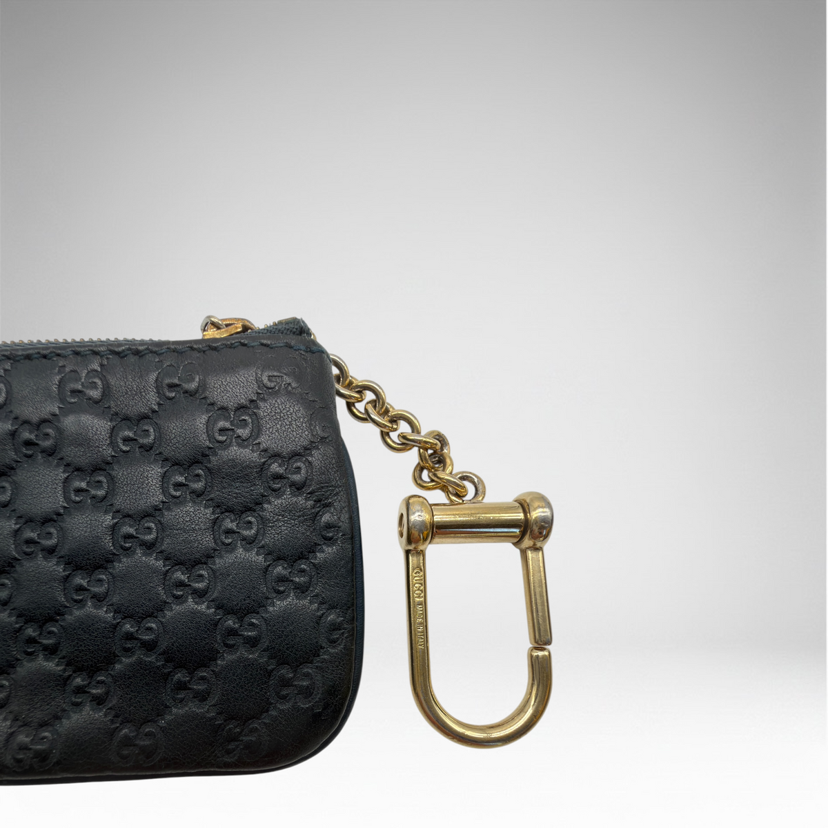Gucci coin keychain