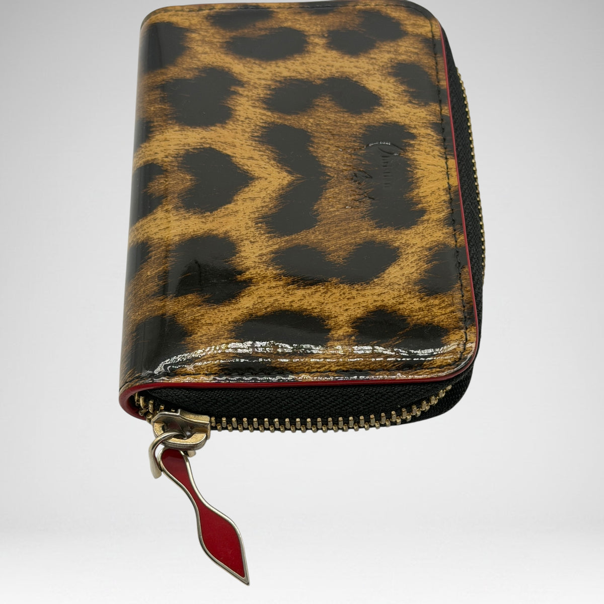 Louboutin leopard wallet
