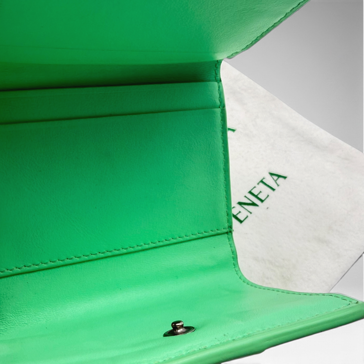 Bottega Veneta Green wallet