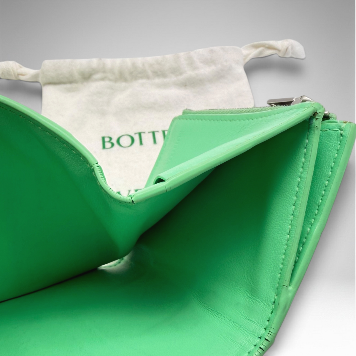 Bottega Veneta Green wallet