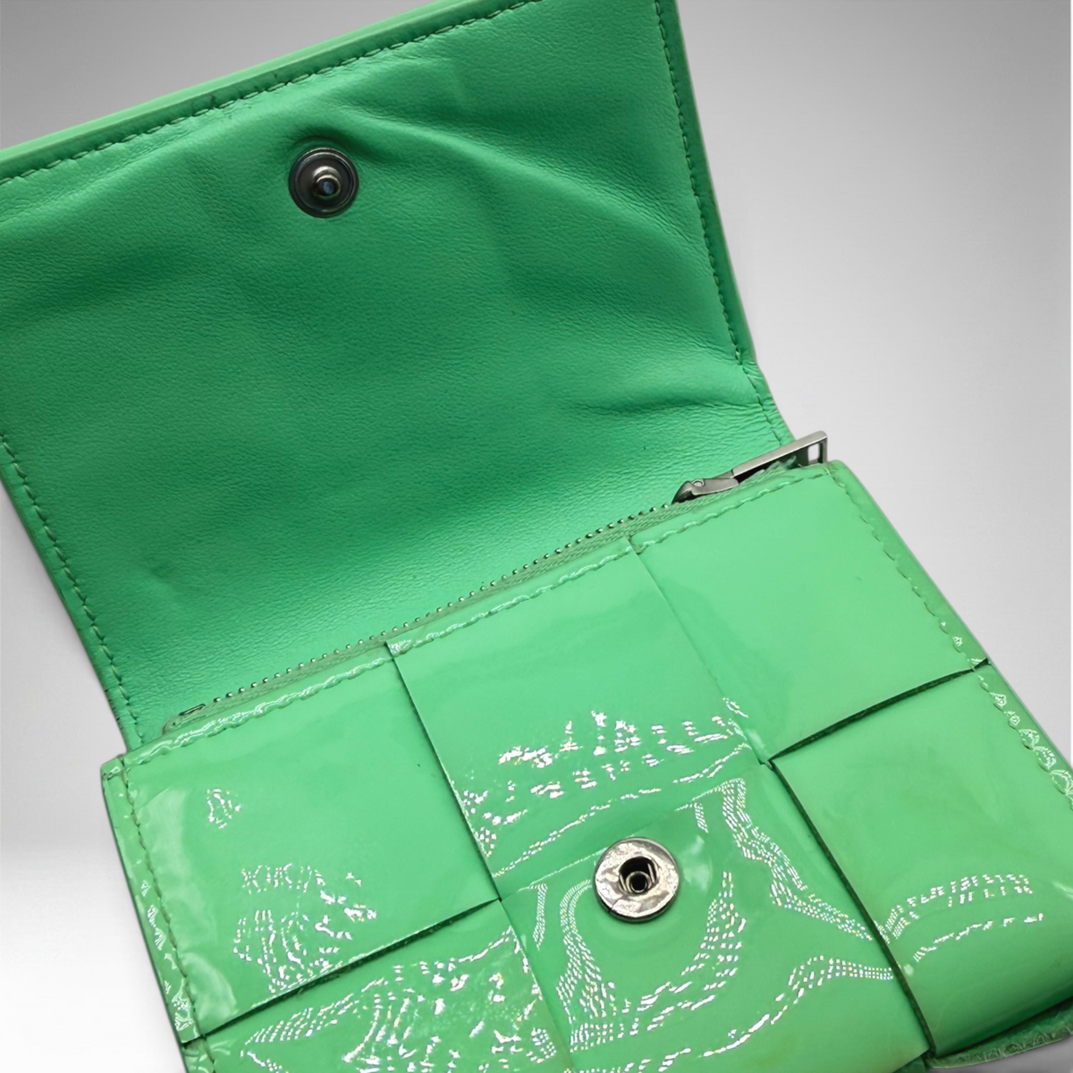 Bottega Veneta Green wallet