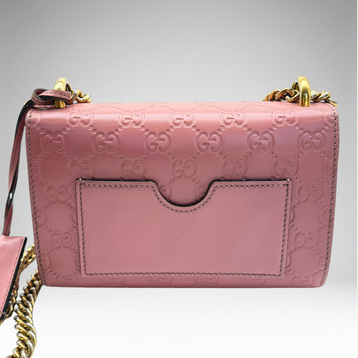Gucci pink gold crossbody