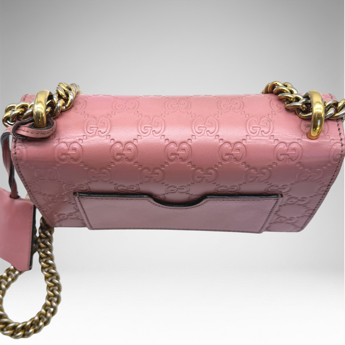 Gucci pink gold crossbody