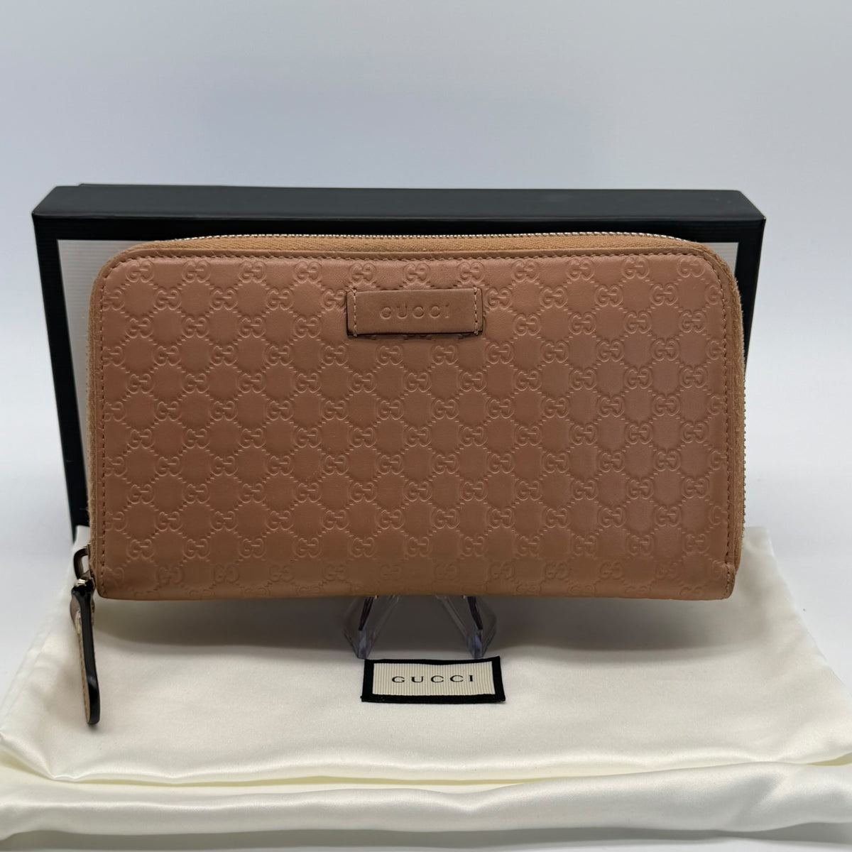 Gucci brown GG wallet