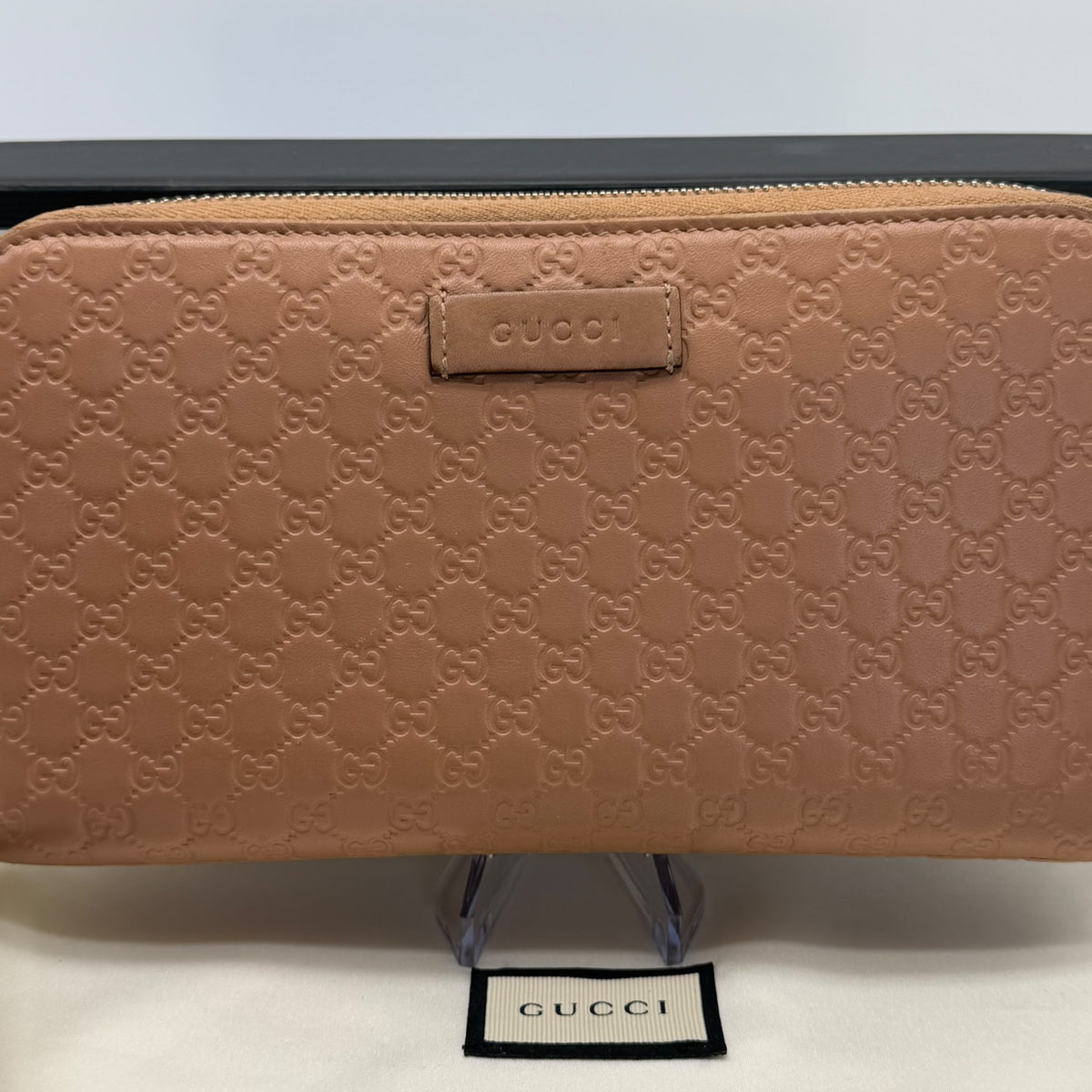 Gucci brown GG wallet