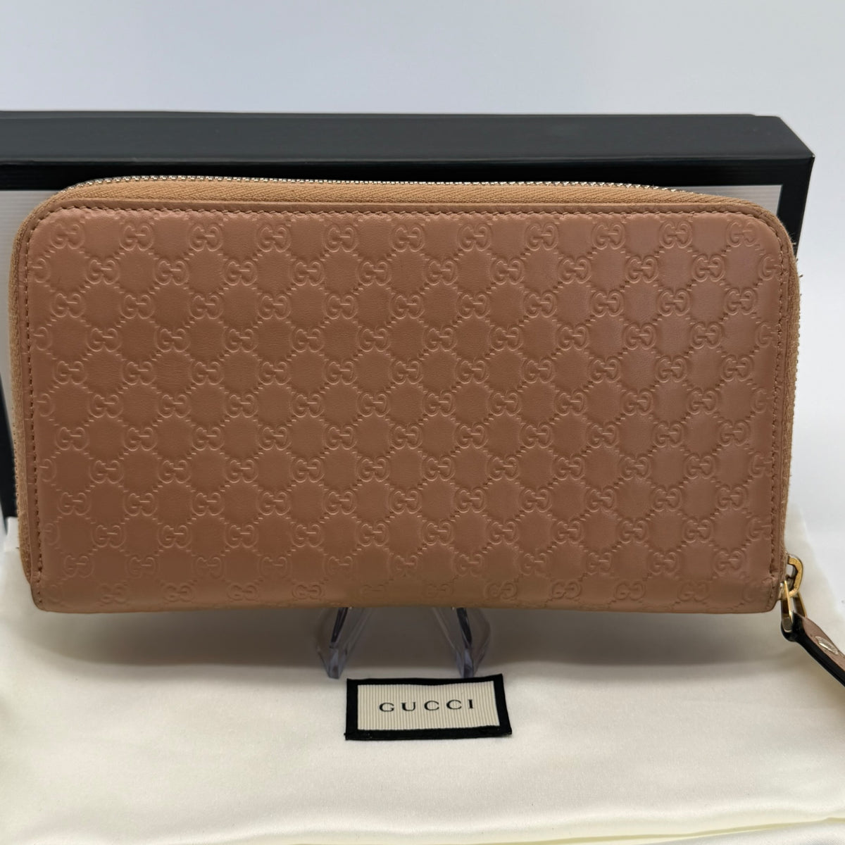 Gucci brown GG wallet