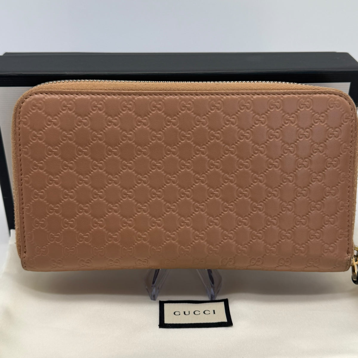 Gucci brown GG wallet