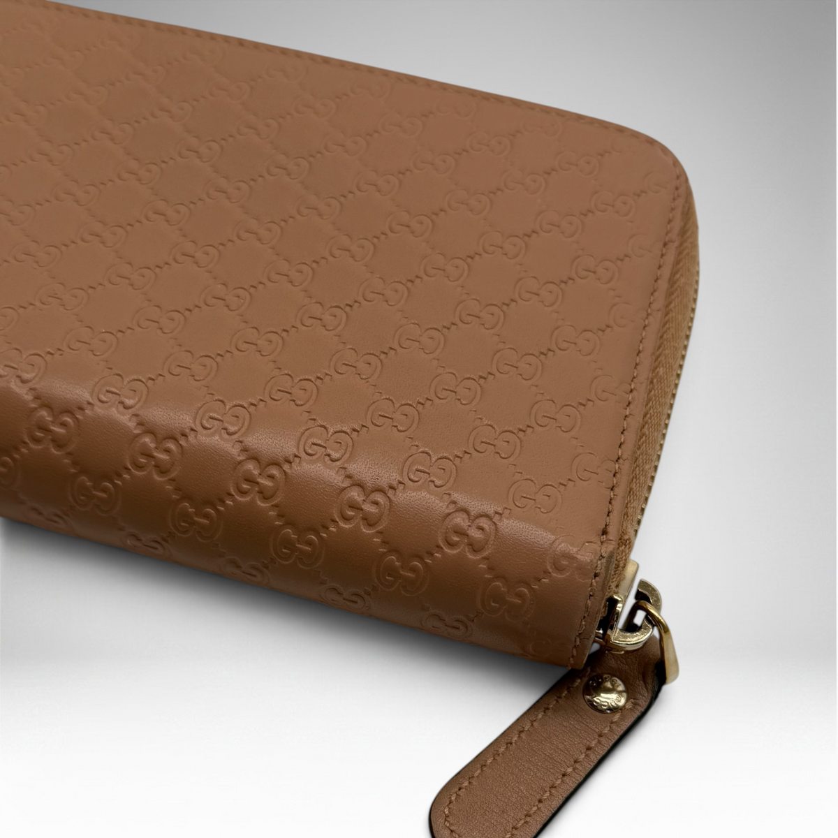 Gucci brown GG wallet