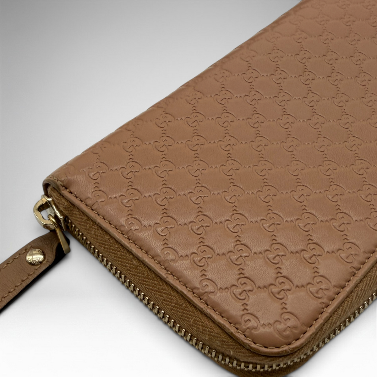 Gucci brown GG wallet