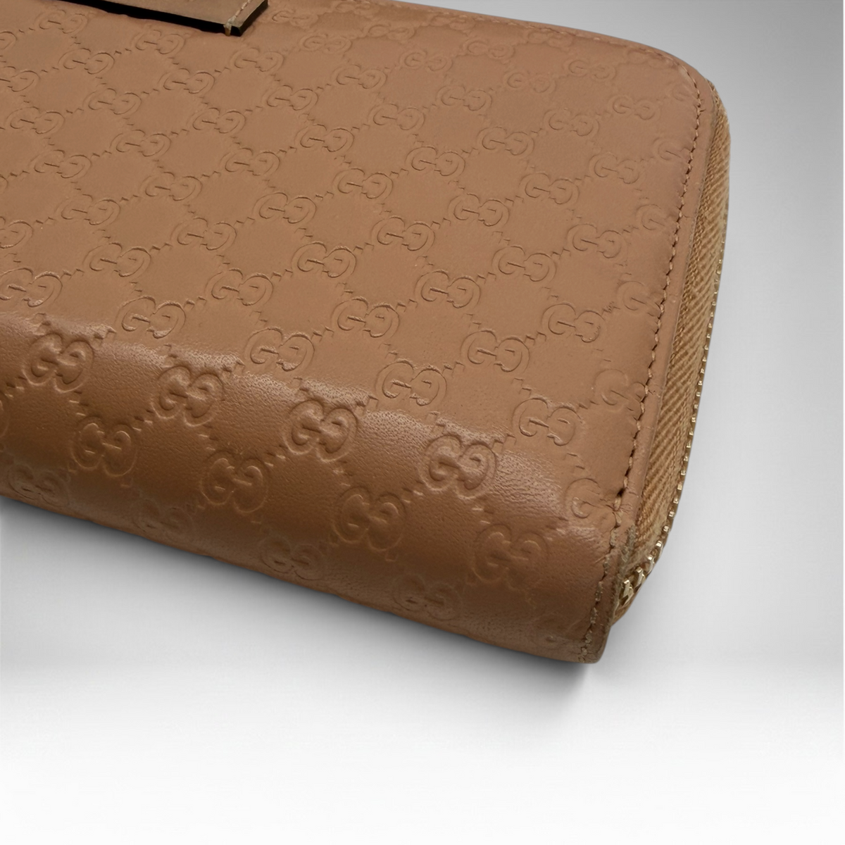Gucci brown GG wallet