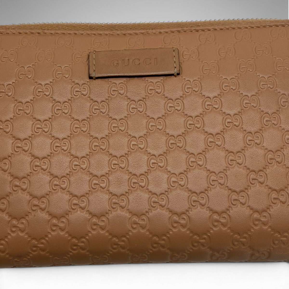 Gucci brown GG wallet