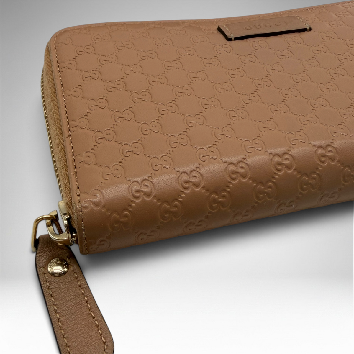 Gucci brown GG wallet