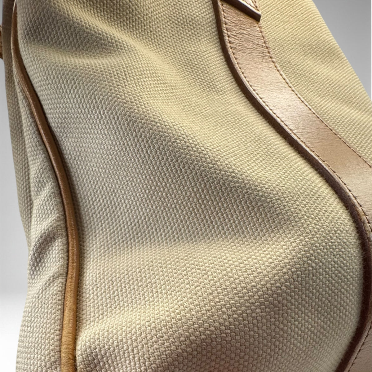 Burberry Blue Label Canvas Tote Bag – Beige/Tan