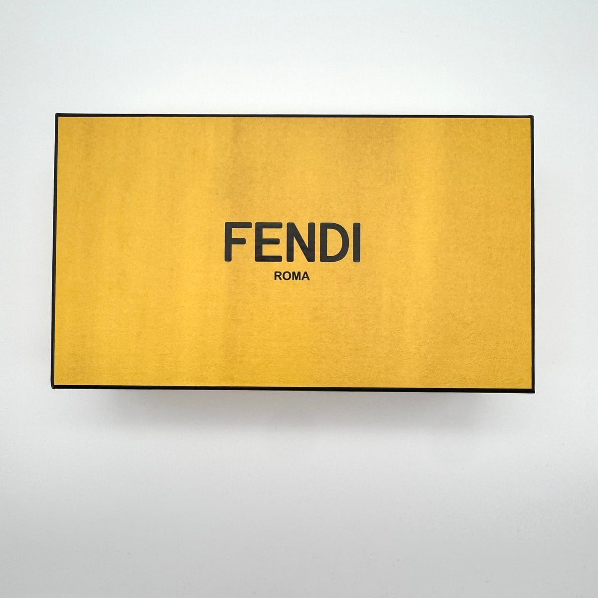 Fendi FF Diamonds Oversized Square Sunglasses – Black Gold
