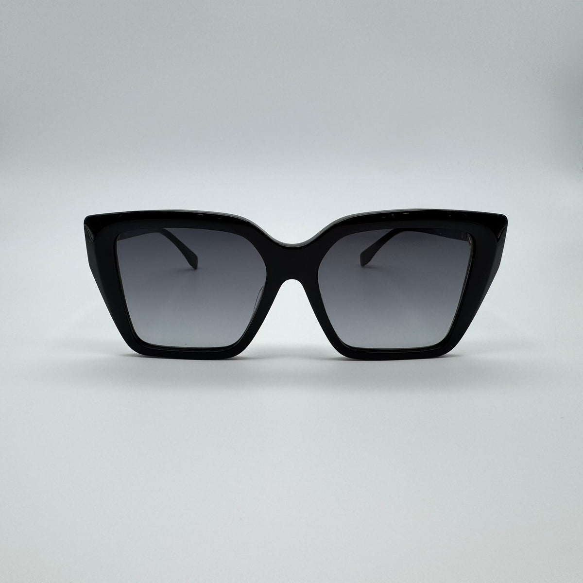 Fendi FF Diamonds Oversized Square Sunglasses – Black Gold