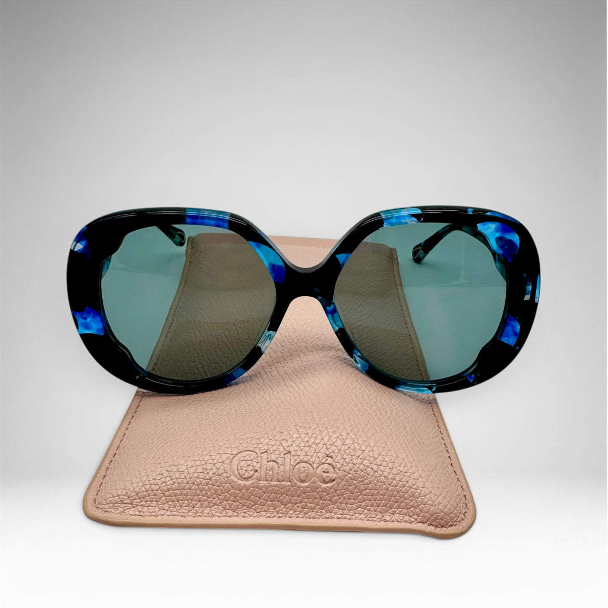 Chloé CH0195S Sunglasses – Blue Havana Tortoiseshell