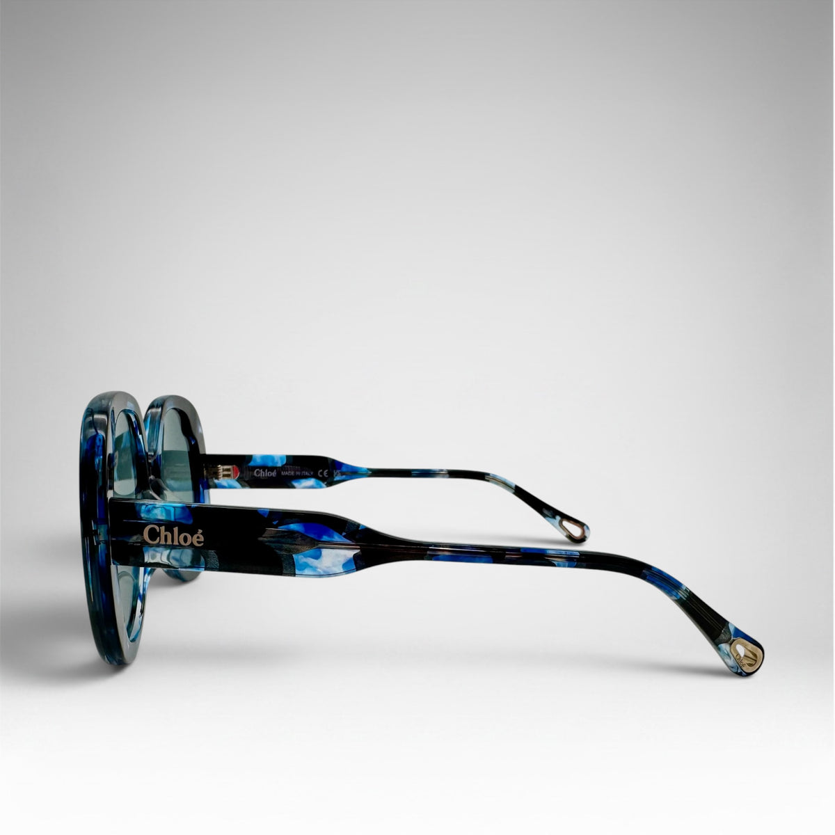 Chloé CH0195S Sunglasses – Blue Havana Tortoiseshell