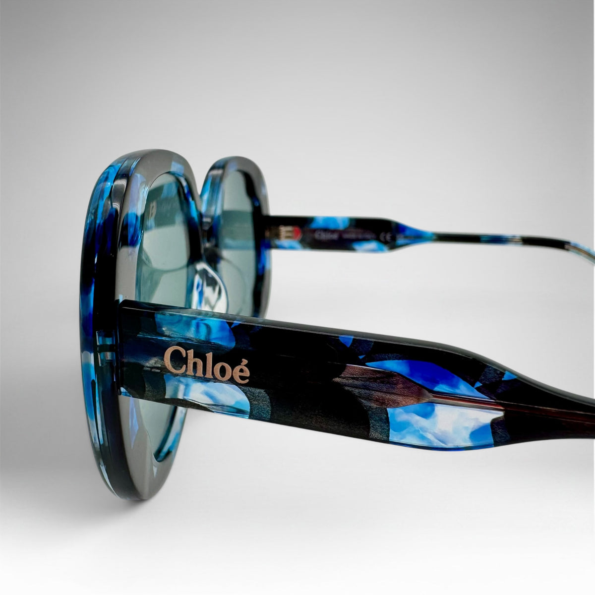 Chloé CH0195S Sunglasses – Blue Havana Tortoiseshell
