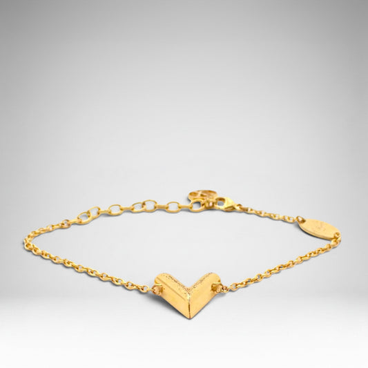 Louis Vuitton Essential V Bracelet – Gold