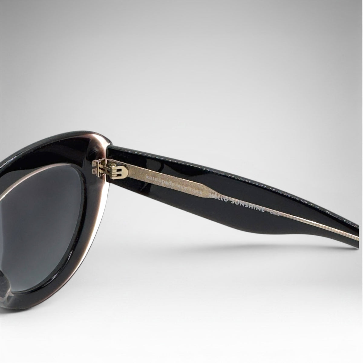 Kate Spade CAPRI/G/S Cat-Eye Sunglasses – Black