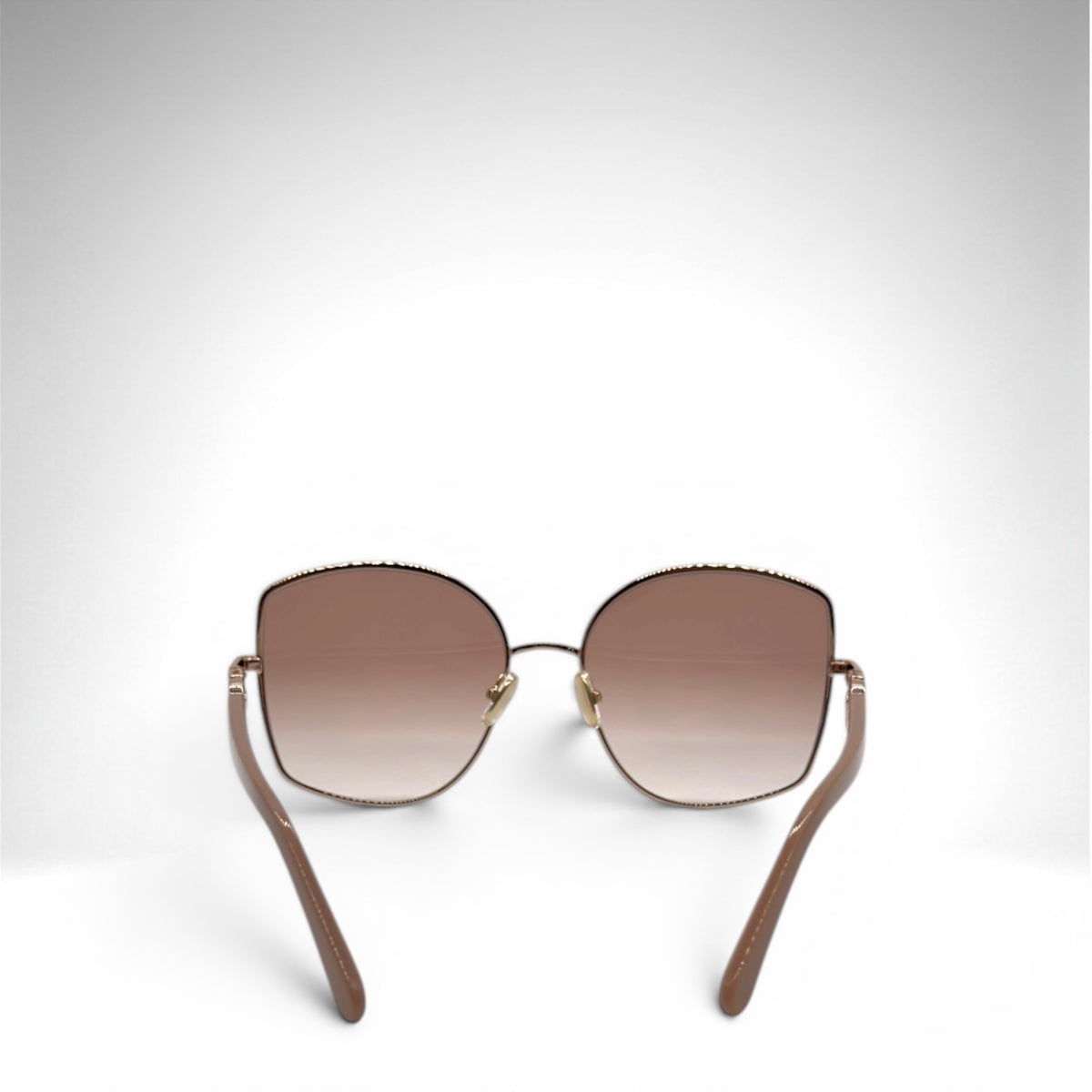 Salvatore Ferragamo SF304S Butterfly Sunglasses – Rose Gold