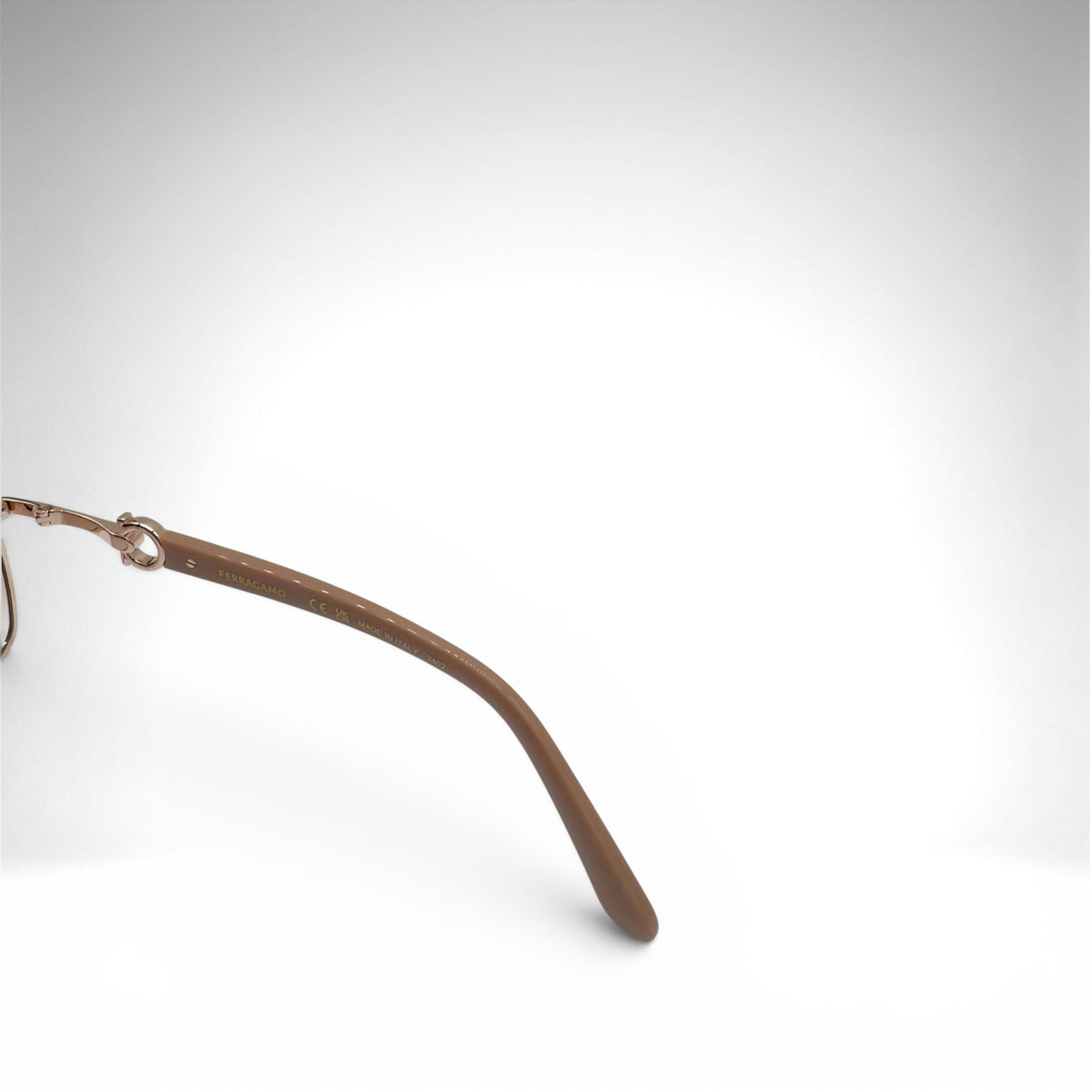 Salvatore Ferragamo SF304S Butterfly Sunglasses – Rose Gold