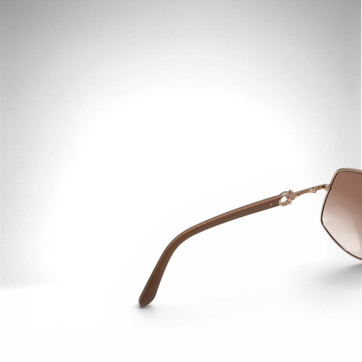 Salvatore Ferragamo SF304S Butterfly Sunglasses – Rose Gold
