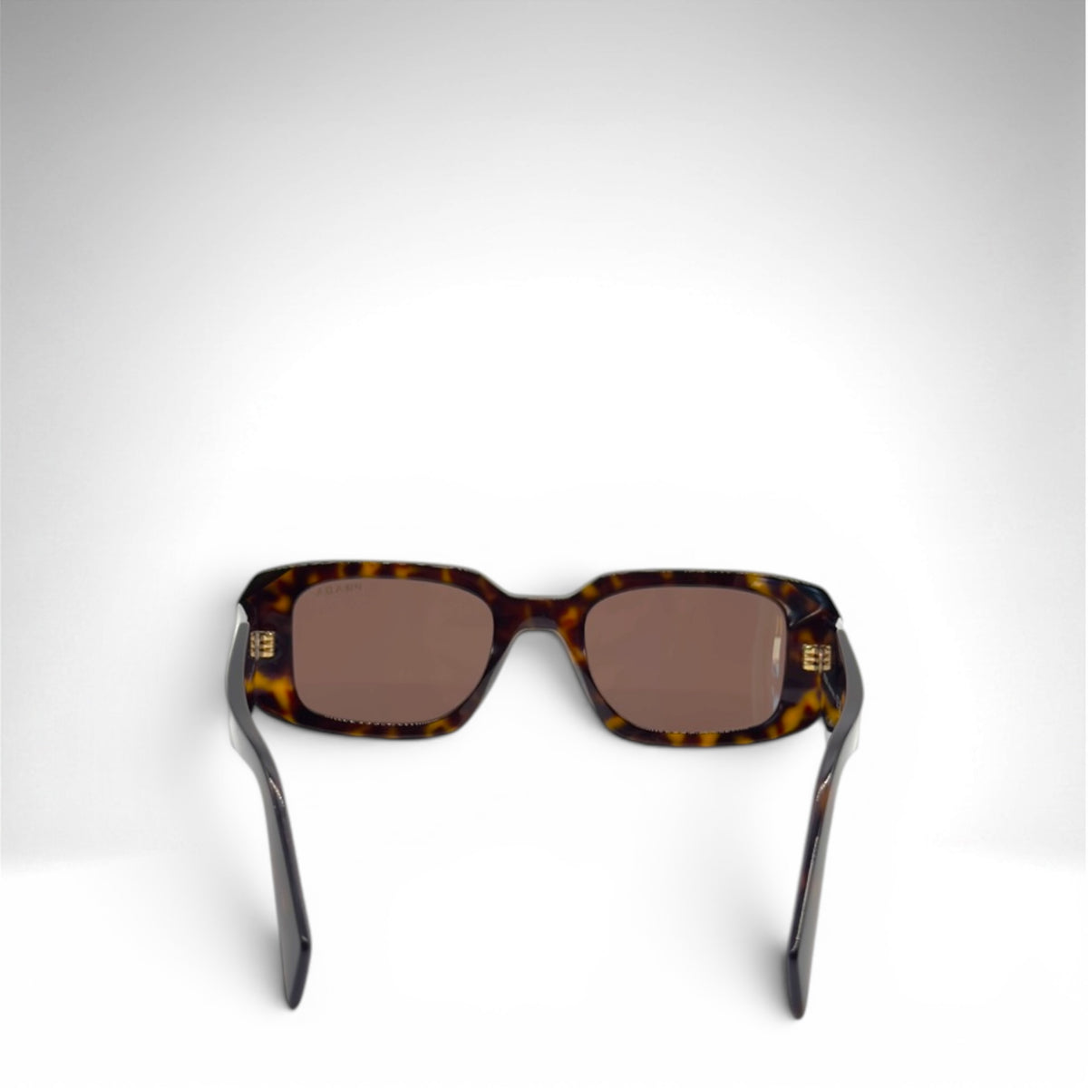Prada PR 17WS Rectangular Sunglasses – Tortoiseshell